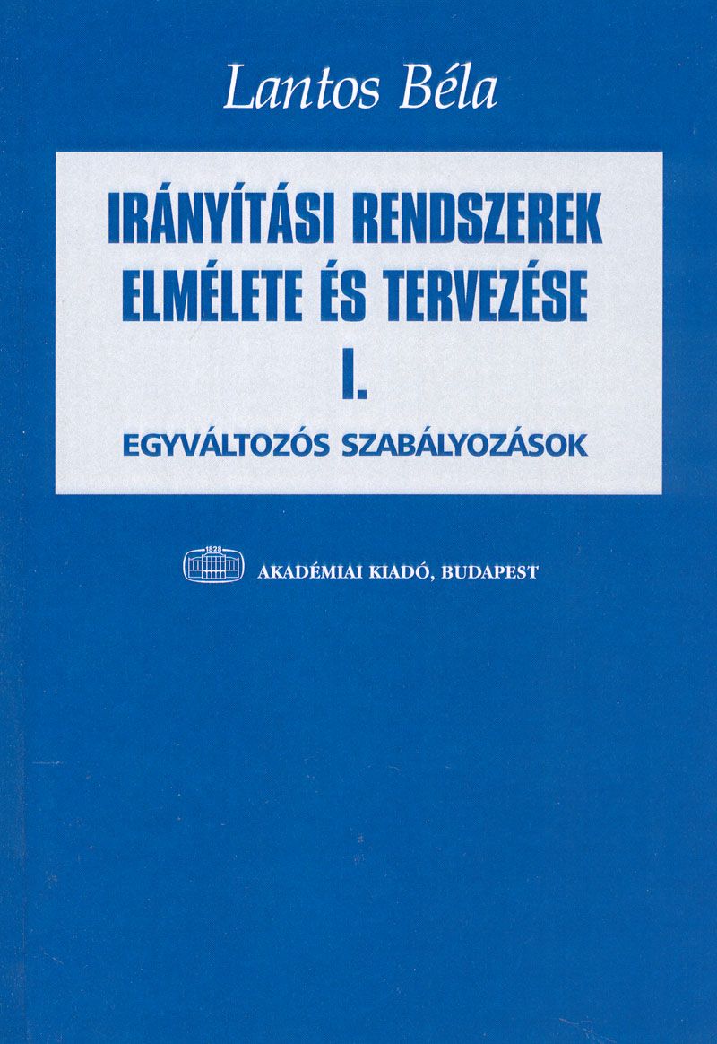 Irányítási rendszerek elmélete és tervezése I.