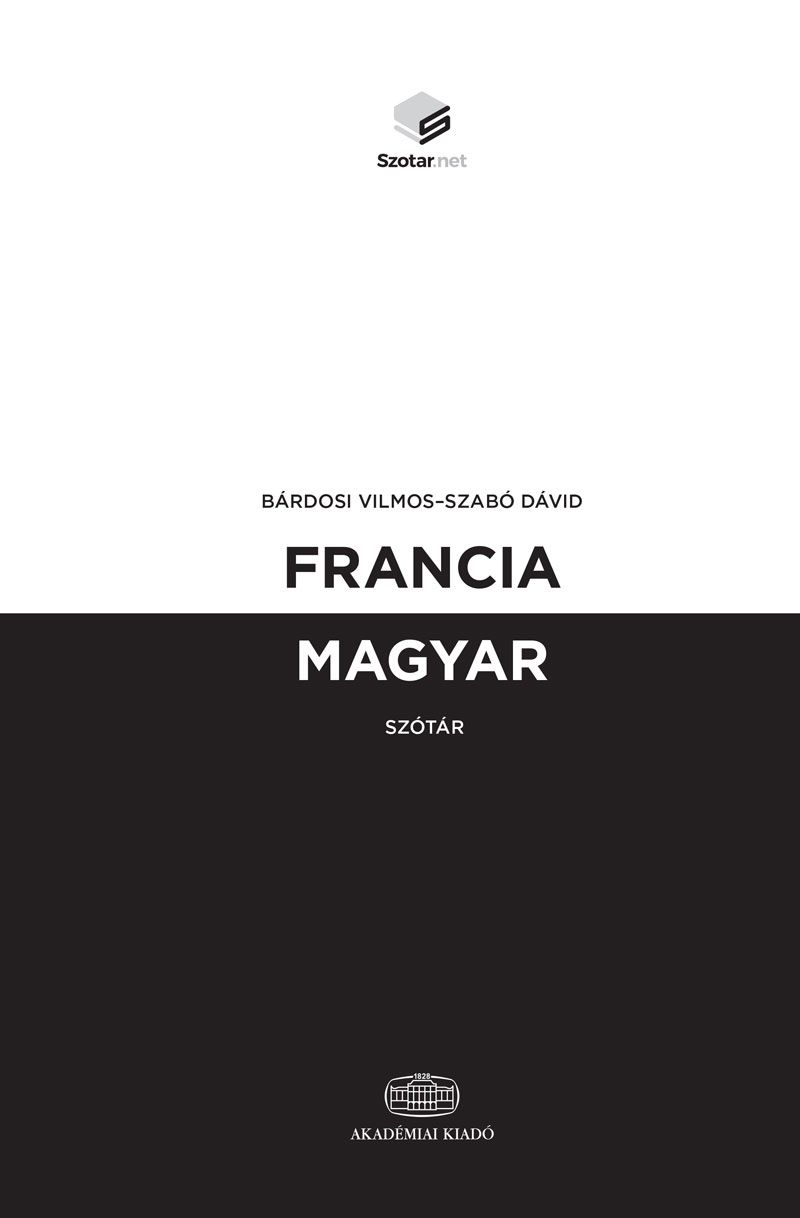 Francia-magyar szótár