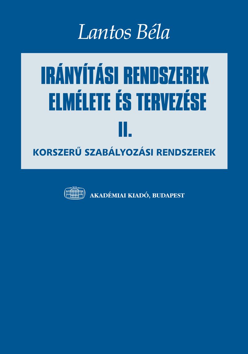 Irányítási rendszerek elmélete és tervezése II.