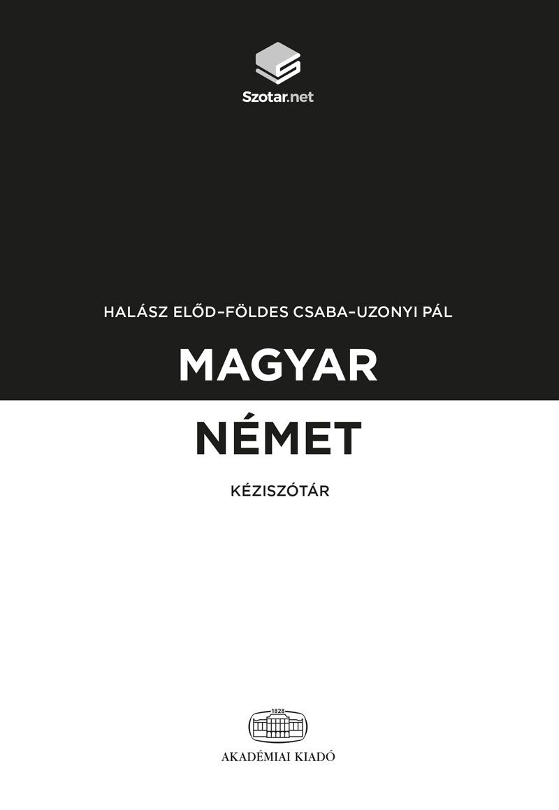 Magyar-német kéziszótár