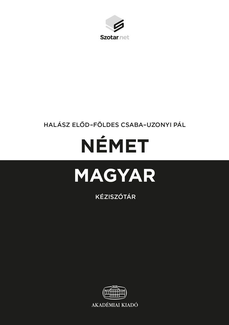 Német-magyar kéziszótár