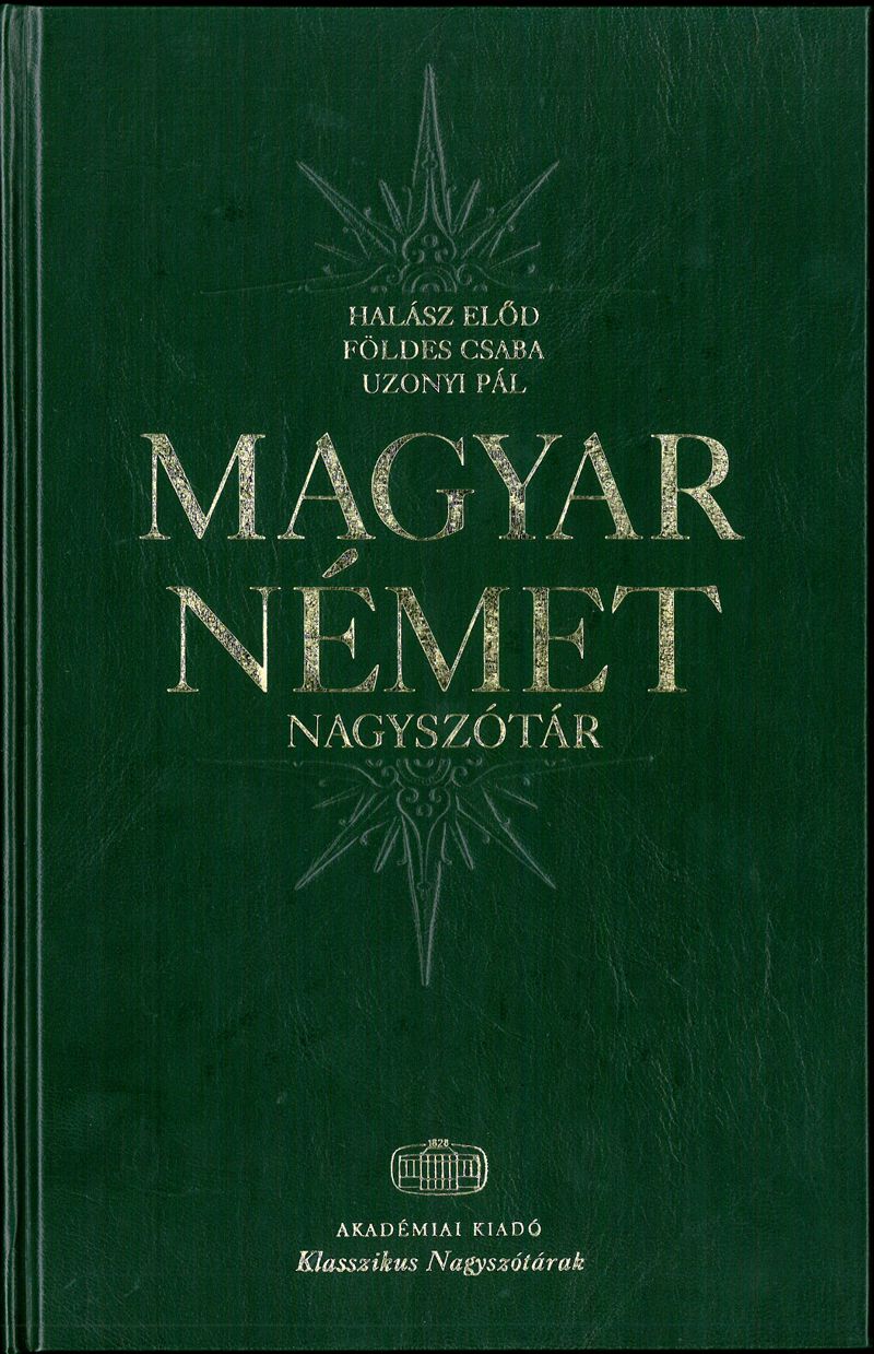 Magyar-német klasszikus nagyszótár + NET