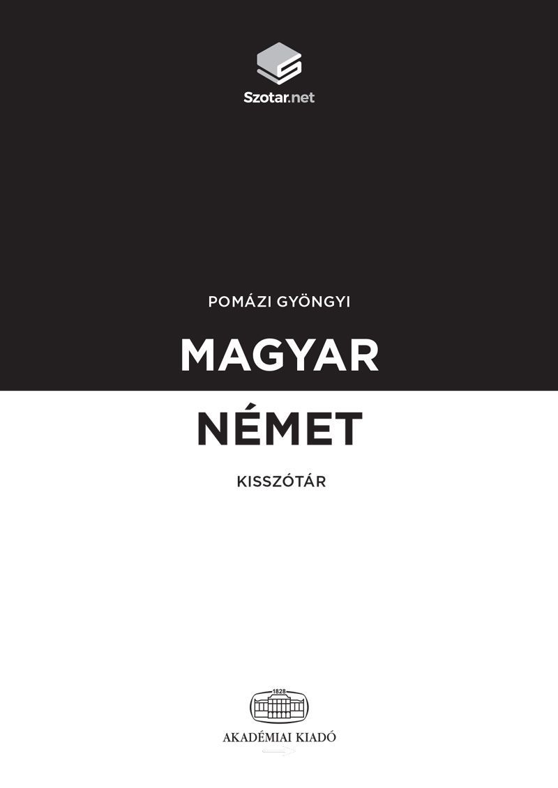Magyar-német kisszótár
