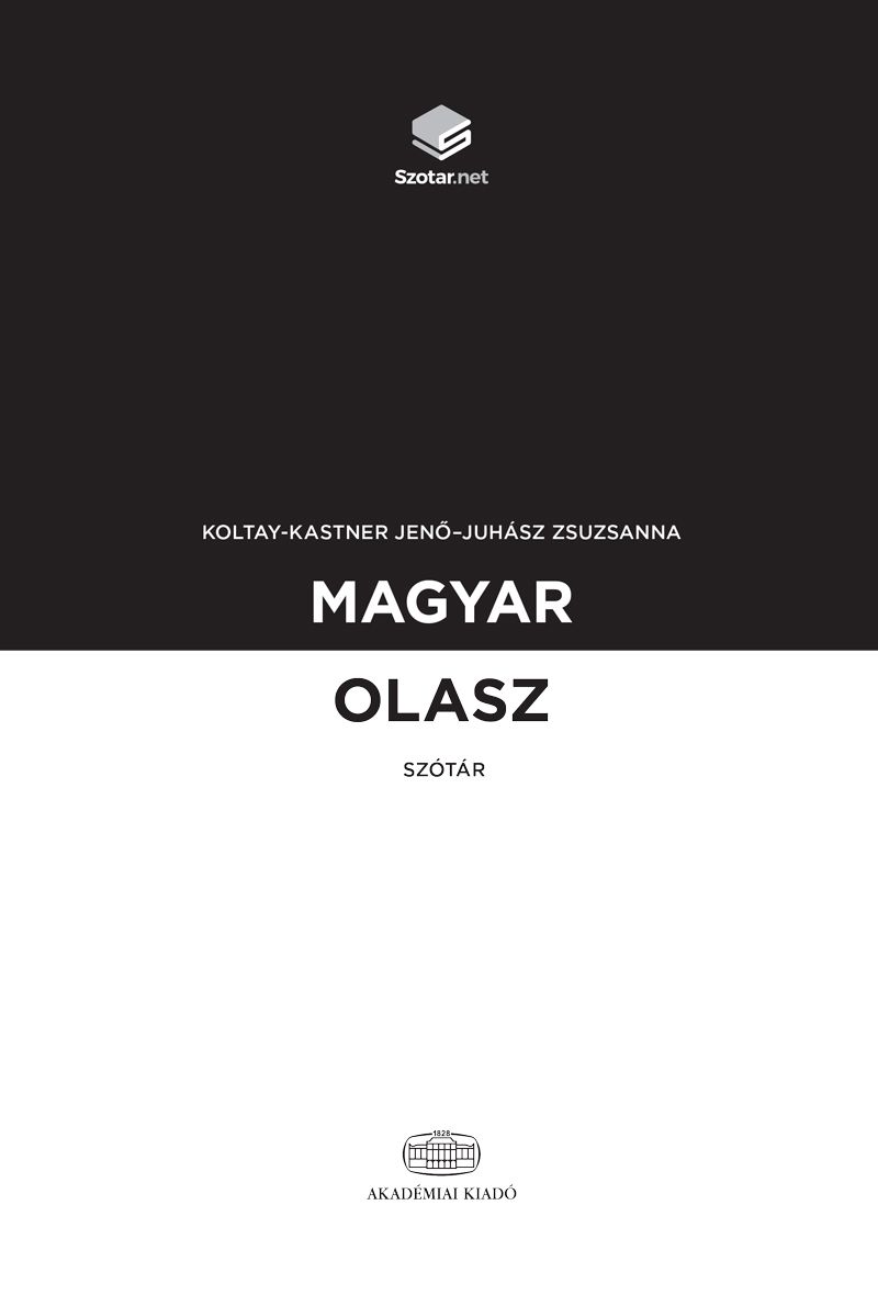 Magyar-olasz szótár