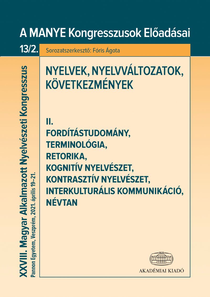 Nyelvek, nyelvváltozatok, következmények II.