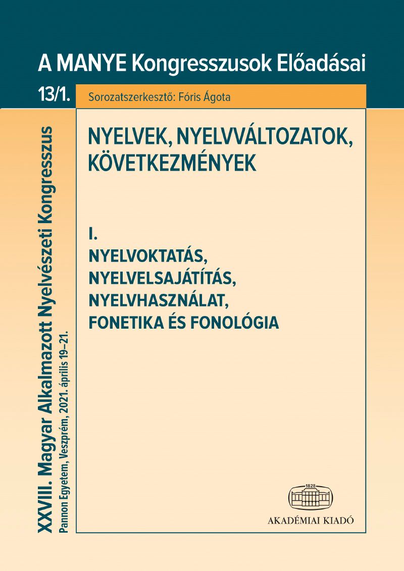 Nyelvek, nyelvváltozatok, következmények I.