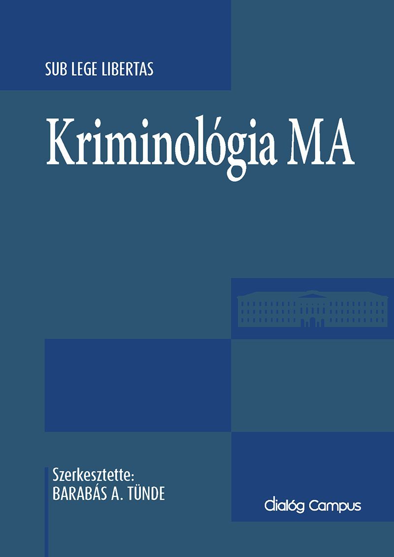 Kriminológia MA