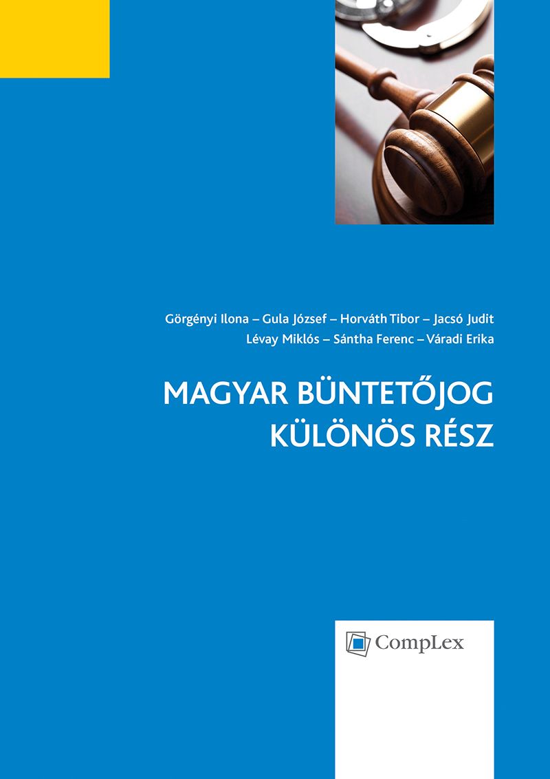 Magyar büntetőjog – különös rész