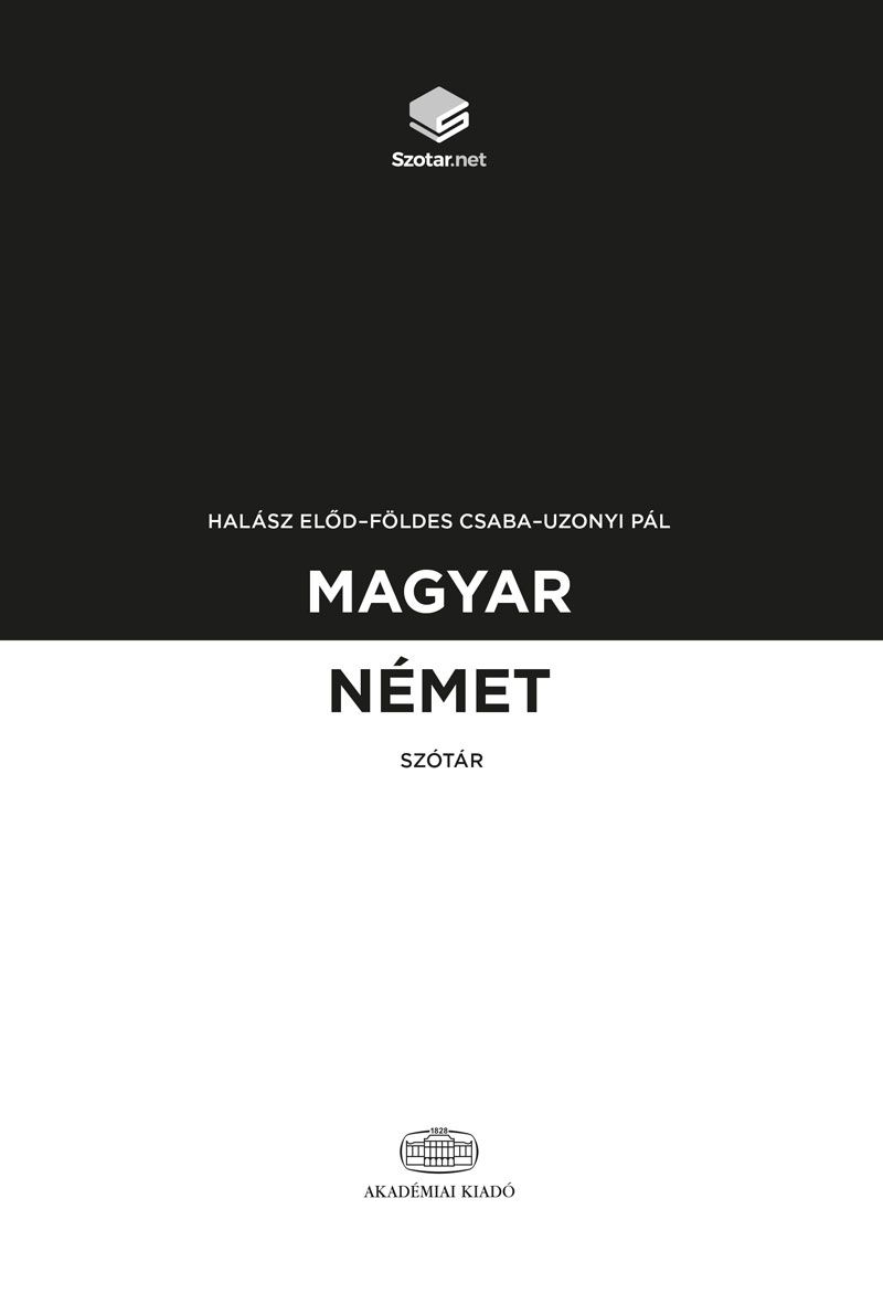 Magyar-német szótár
