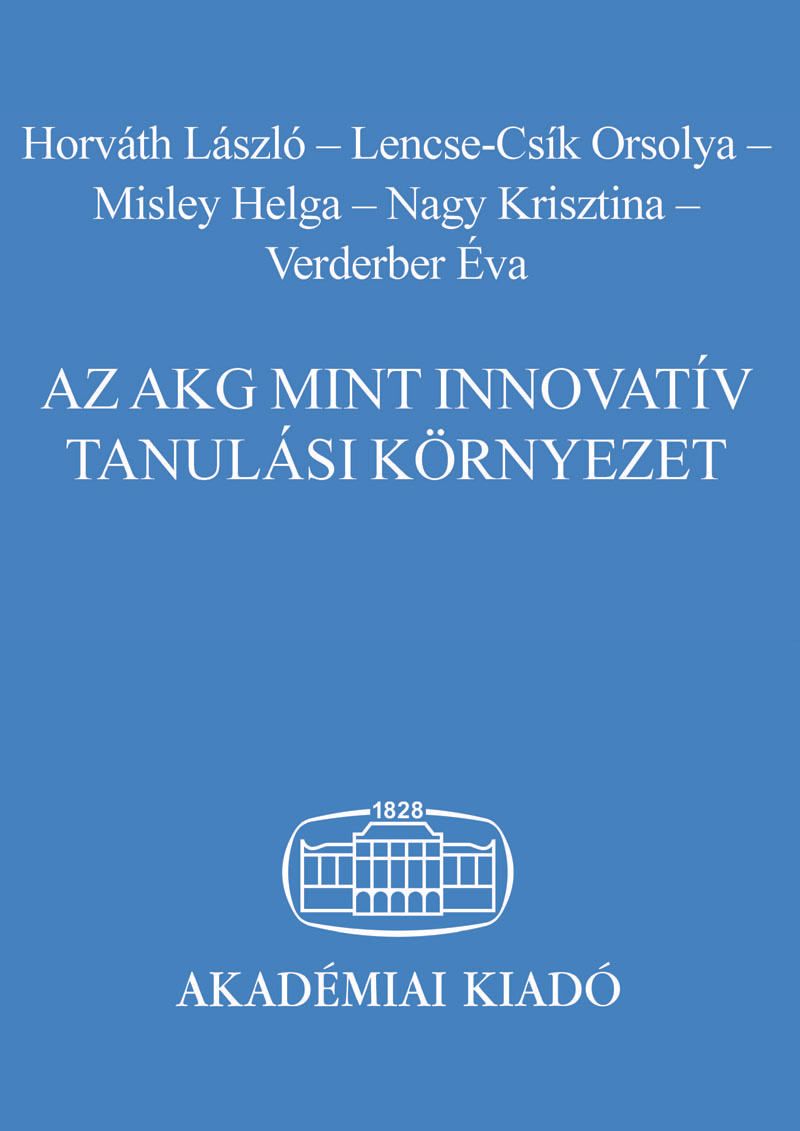 Az AKG mint innovatív tanulási környezet
