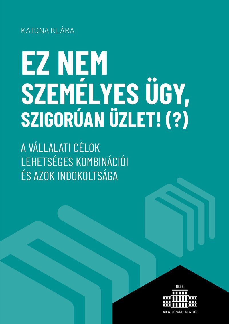 Ez nem személyes ügy, szigorúan üzlet! (?)